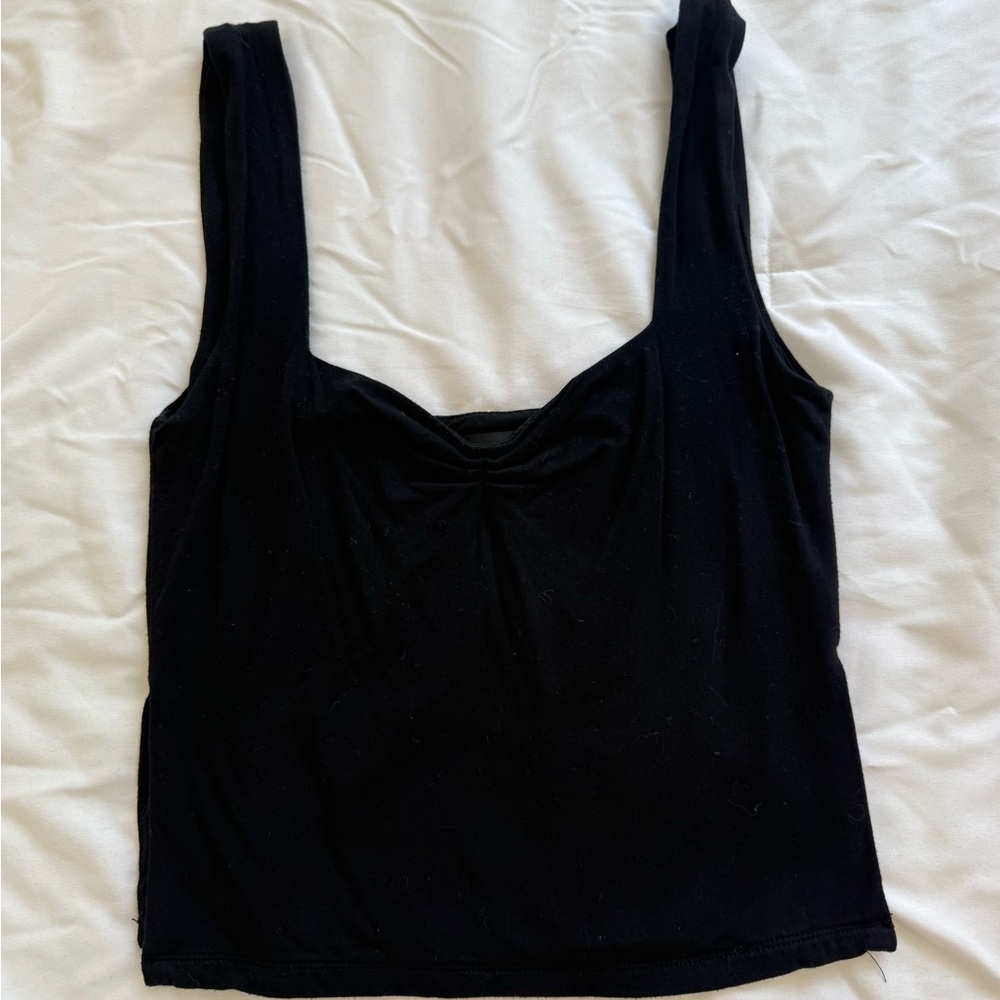 White Fox Boutique Black Tank Top